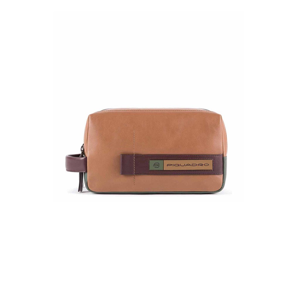 Leather Neceser Piquadro BY5011W105/BEVE Color Leather