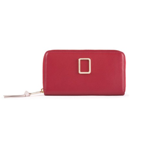 Leather Purse Piquadro PD1515FMR/R Color Red