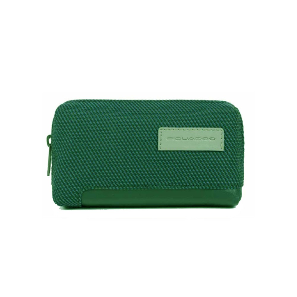 Llavero, Piquadro, modelo PD4826FMR/BE, en color verde