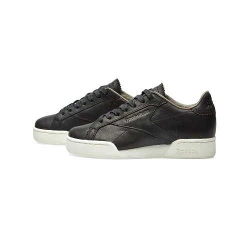 Leather Sneakers Reebok NPC UK 11 HORWEEN AR1612 Color Black