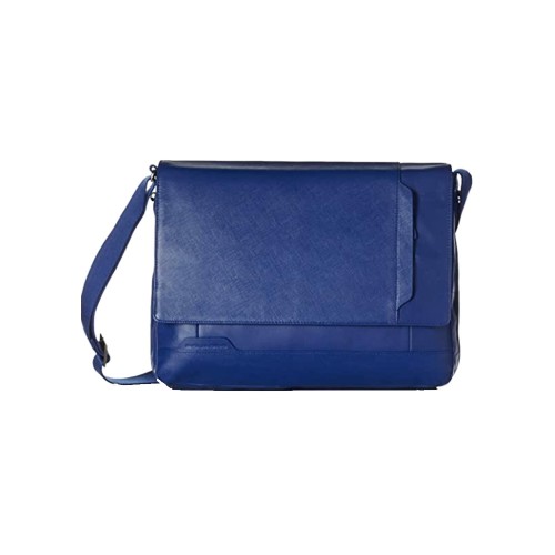 Leather Briefcase Piquadro CA3298S73/BLU2 Color Blue