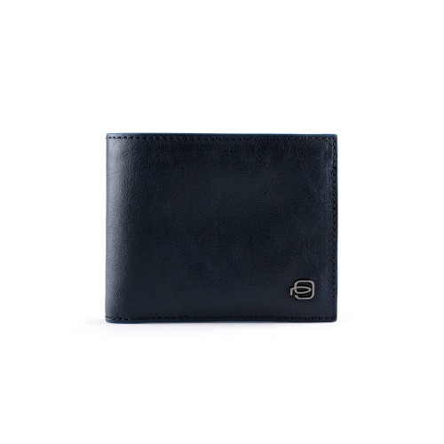 Leather Wallet Piquadro PU4823B2SR/N Color Navy Blue