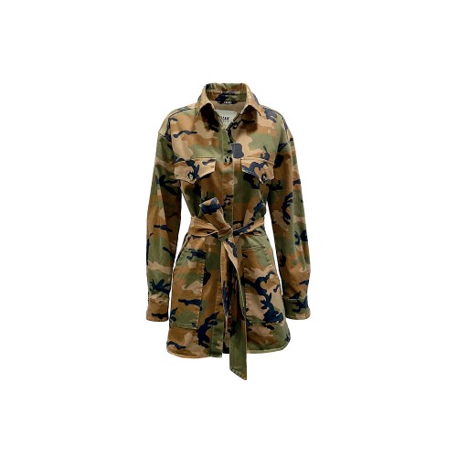 Shirt Dress, Bazar Deluxe S775 Color Camouflage