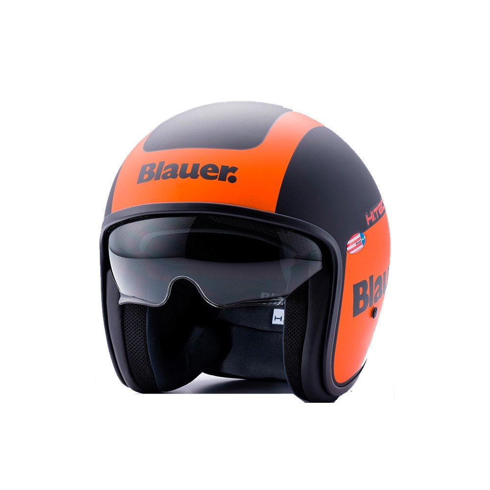 Helmet Blauer PILOT 1.1 G Color Orange and Black