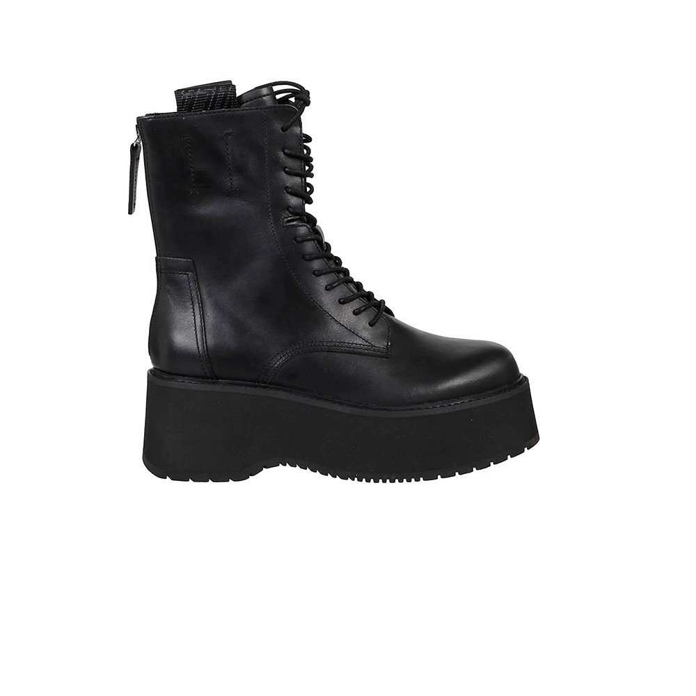 Leather boot, ASH, Nirvana model, in black