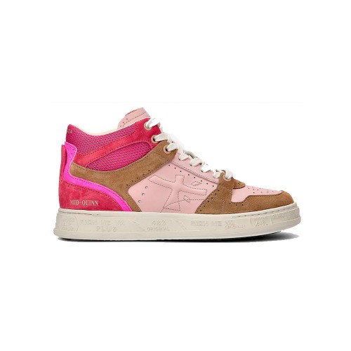 Sneakers Altas Premiata MID-QUINND 6024 Color Rosa
