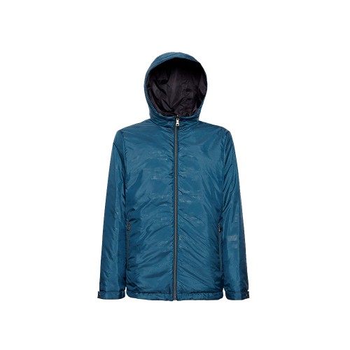 Reversible jacket, Geox, model M1228A SIRON LIGHT, in blue and dark blue