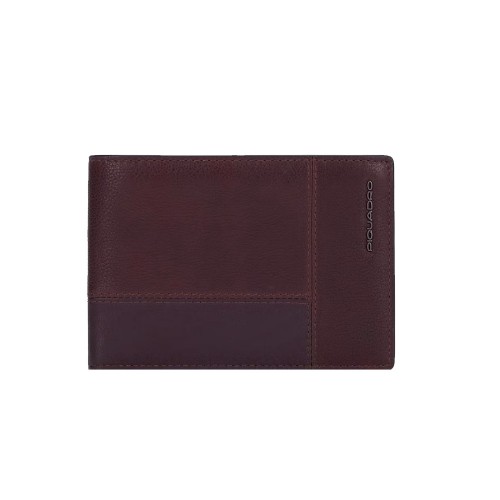Leather Wallet Piquadro PU1392W116R/M Color Brown