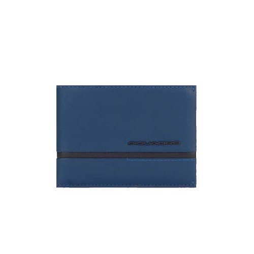 Portafoglio in Pelle Piquadro PU1392W117R/BLU Colore Blu...