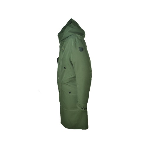 Trench coat, Blauer, model WBLUK11549, in green