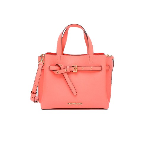 Leather Bag Michael Kors Emilia 35HOGU5S7T Color Salmon
