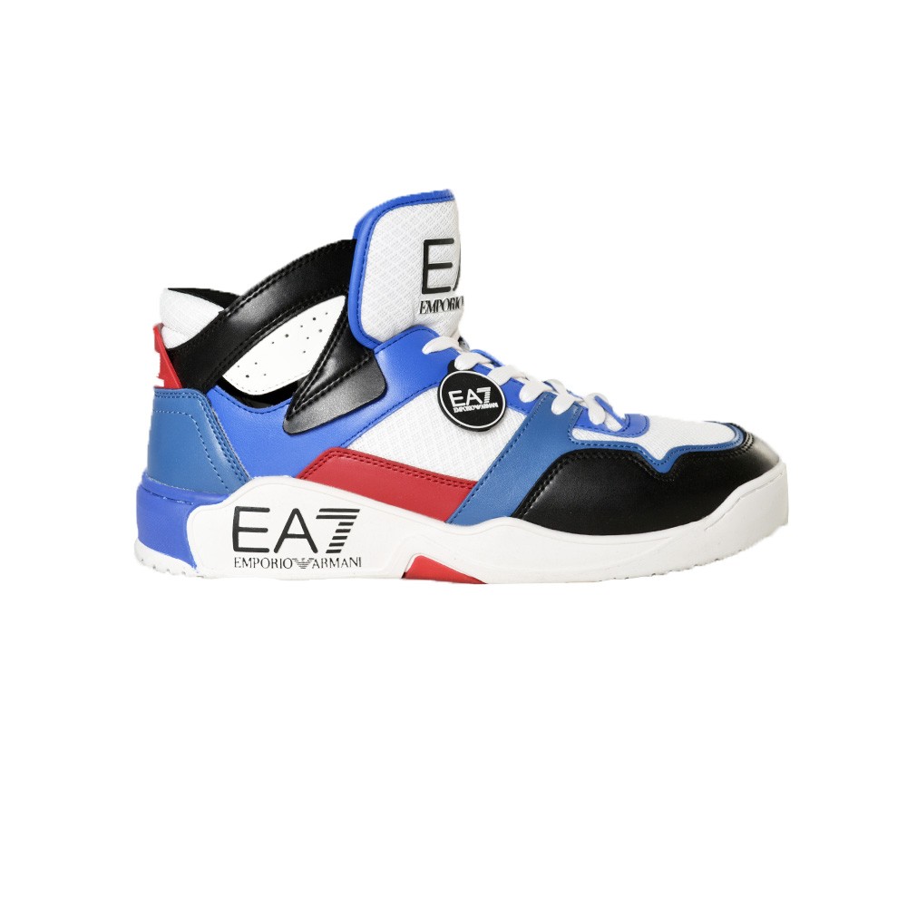 High sneakers EA7 Emporio Armani model X8Z039 XK331 S494 in multicolor