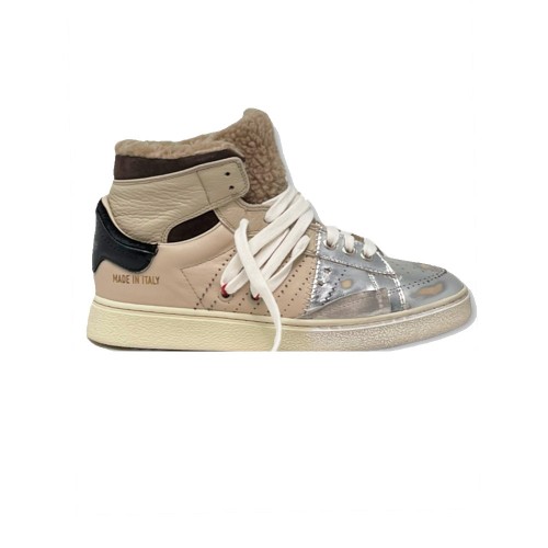 Sneakers Alte in Pelle Hidnander The Cage 902 Colore...
