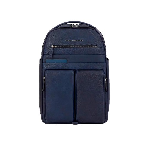 Leather Backpack Piquadro CA6030S122/BLU Color Navy