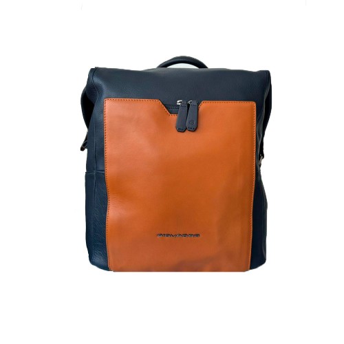 Leather Bacpack Piquadro CA4497W87/BLU Color Navy and...
