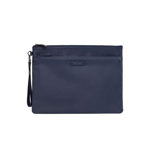 Leather Document Holder Piquadro AC6162MOS Color Navy