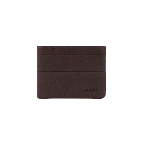 Leather Wallet Piquadro PU257S122R/TM Color Brown