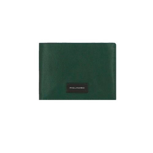 Leather Wallet Piquadro PU5760APR/VE3 Color Green