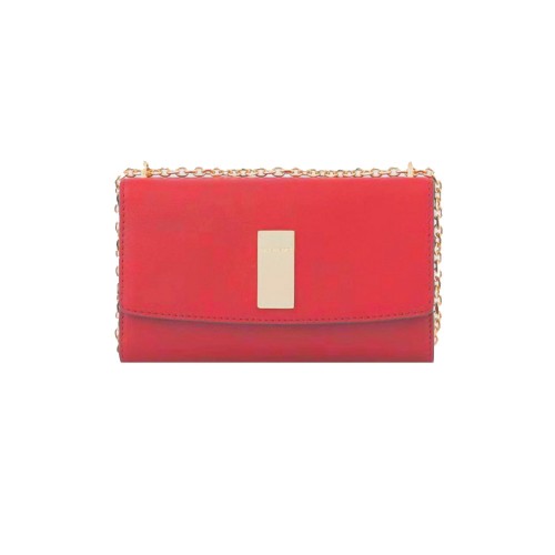 Leather Bag Piquadro BD5908DF/R Color Red