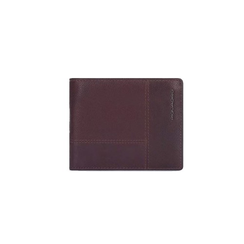 Leather Wallet Piquadro PU4518W116R/M Color Brown