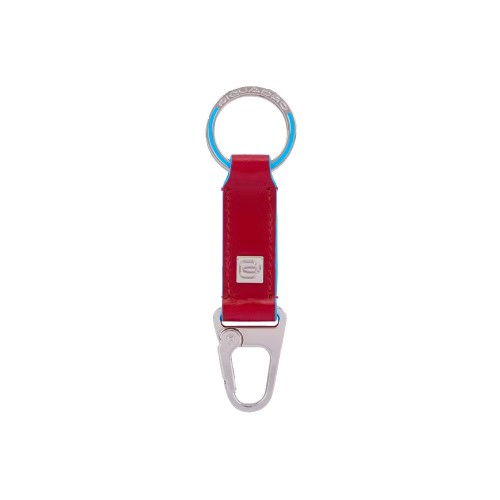 Leather Keychain Piquadro PC5966B2R/R Color Red