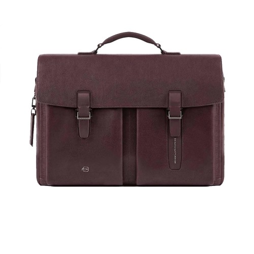 Leather Briefcase Piquadro CA5192W101/M Color Brown