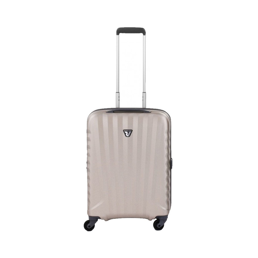 Rigid cabin suitcase, Roncato, model 41323014, in ecru color
