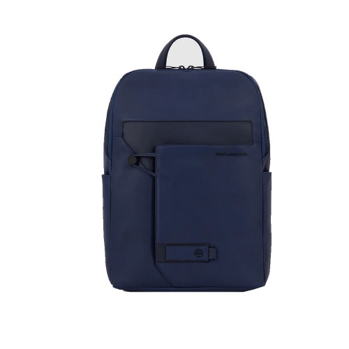 Leather Backpack Piquadro CA5988W119/BLU Color Navy