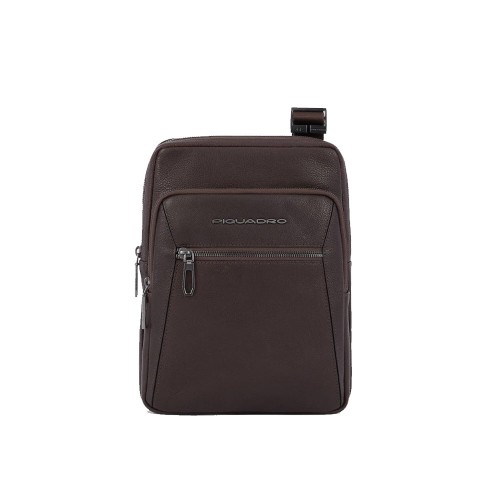 Leather Shoulder Bag Piquadro CA1816W118/TM Color Brown