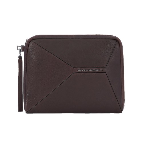 Leather Handbag Piquadro AC6278W118R/TM Color Brown