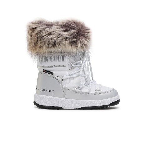 Girl´s Boots MOON BOOT MB GIRL MONACO LOW WP Color White