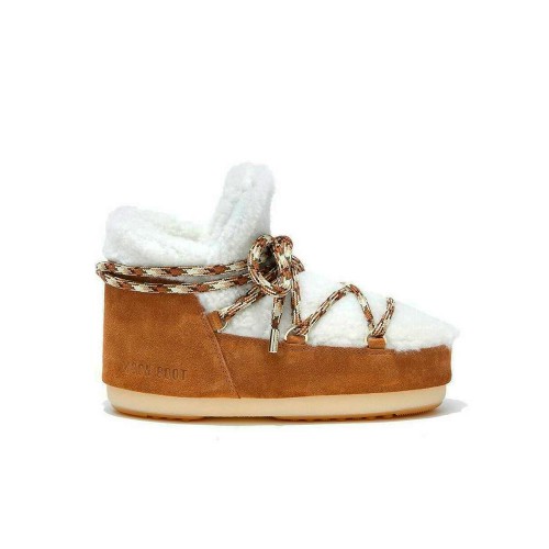 Boots for Kids FULL MOON SLIP ON SHEARLING Color Camel...