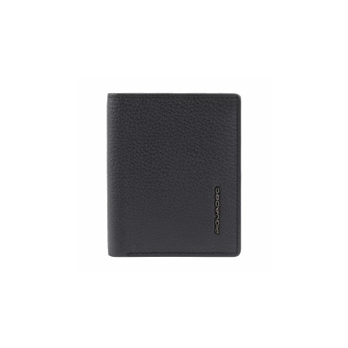 Leather Wallet Piquadro PU5963MOSR/N Color Black
