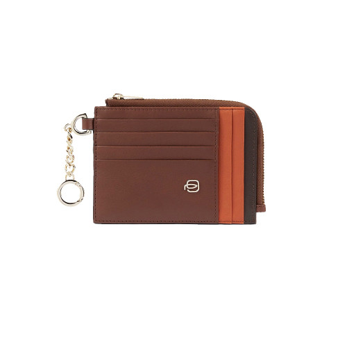 Leather Card Holder Piquadro PP5910W92R/MAR Color Leather