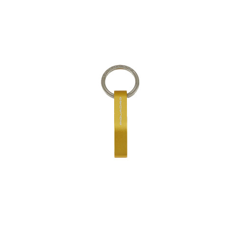 Metal Keychain Piquadro PC6263B2/G Color Yellow