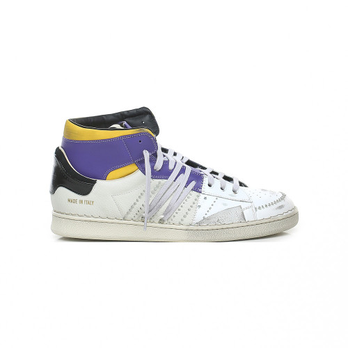 Sneakers Alte in Pelle Hidnander The Cage 931 Colore...