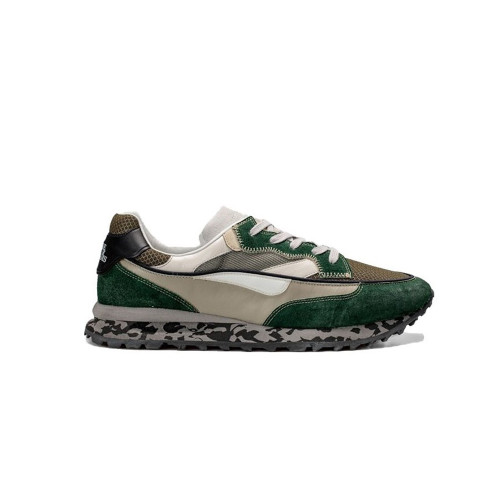Sneakers Hidnander THREEDOME ZERO 607 Color Green and Grey