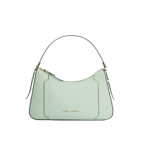 Leather Bag Piquadro CA6337W92/VEVE Color Mint Green