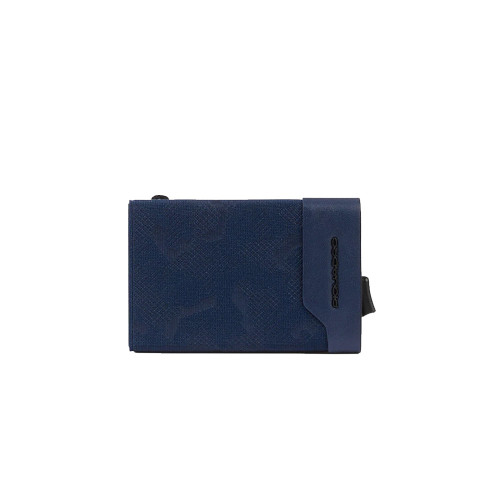 Wallet with Card Holder Piquadro PP5585FXPR/BLU Color Marino