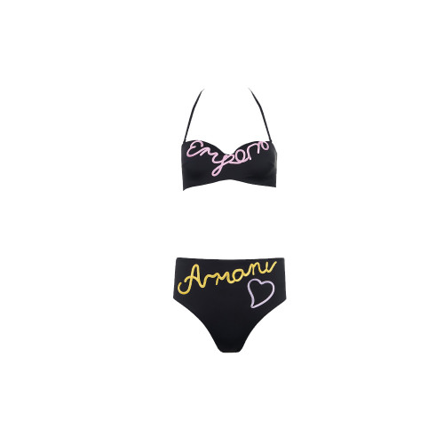 Bikini EA7 Emporio Armani 262746 4R333 Color Negro