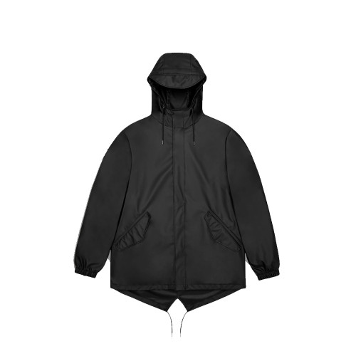 Unisex Raincoat RAINS 12010 Jacket Color Black