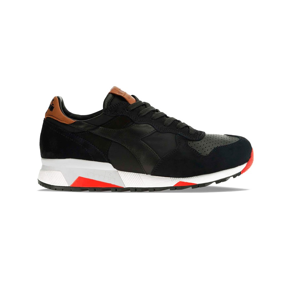 Sneakers Diadora Trident 90 Nyl 161303 C6370 Color Black and Brown