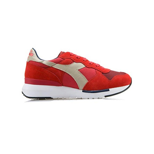 Sneakers Diadora Trident Evo 171864 C6689 Color Rojo y Gris