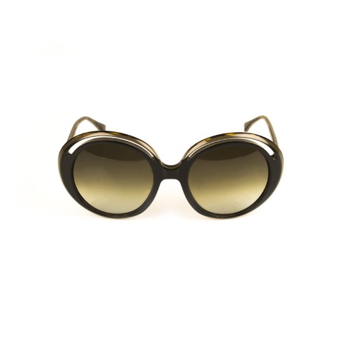 Gafas de sol, Marma, modelo 03GD0258014135, en color oro, con montura  redonda, ligera y muy cómoda, varillas de anchura fina, co