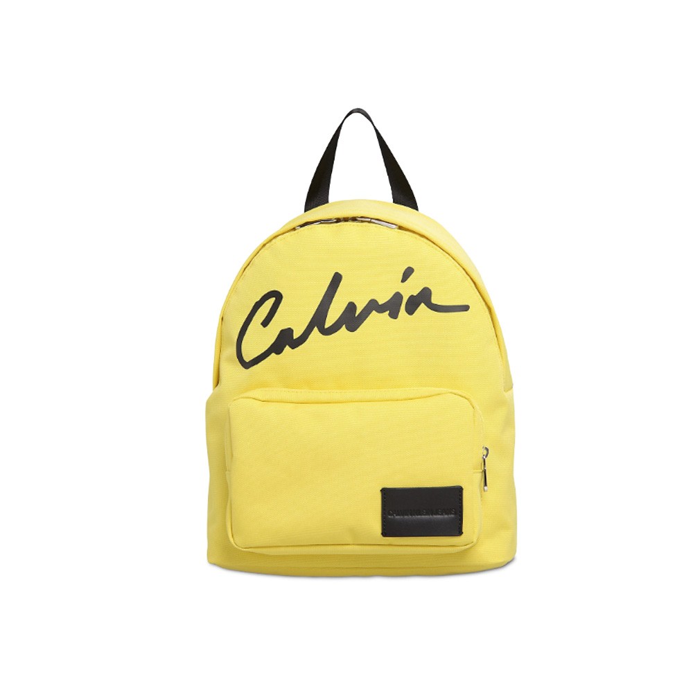 Almacén Conversacional mini Mochila, Calvin Klein Jeans, modelo K60K606591, en color amarillo