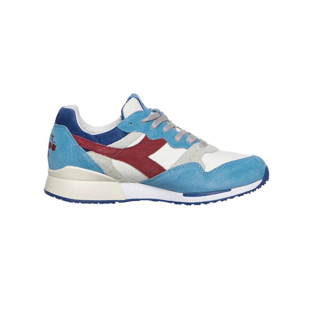 Sneakers Diadora Heritage 175800 INTREPID H DOLCEVITA ITALIA Color White  and Turquoise