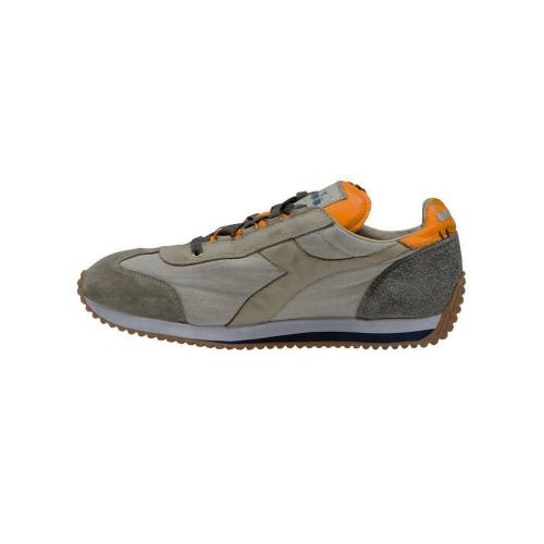 Sneakers Diadora Heritage 174736 EQUIPE H DIRTY STONE WASH EVO Color Gray  and Orange