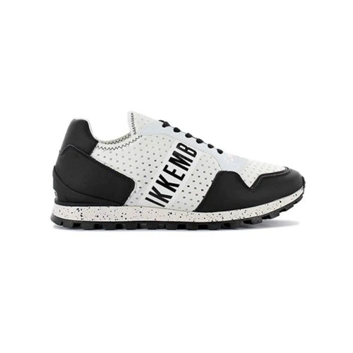 Sneakers, Bikkembergs, modelo BKE109306, color blanco y negro