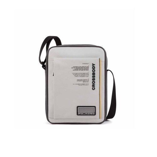 Leather Shoulder Bag Piquadro CA1816W106/GR Color Gray
