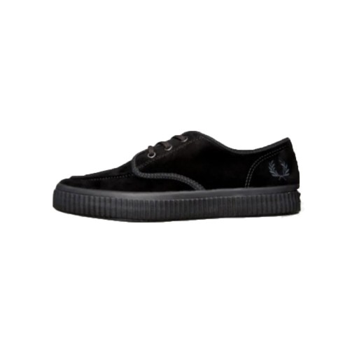 Sneakers de ante, Fred Perry, modelo B7175, en color negro